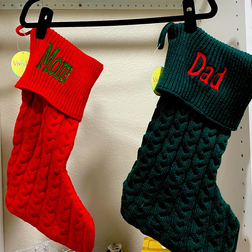 Mom & Dad Stockings